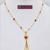 22kt Gold Ruby Jumka Set (15.00 gms)