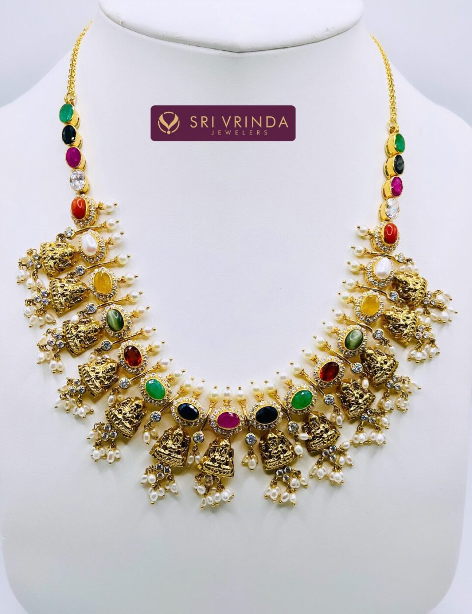 22k navrathan set (77.55 gm)