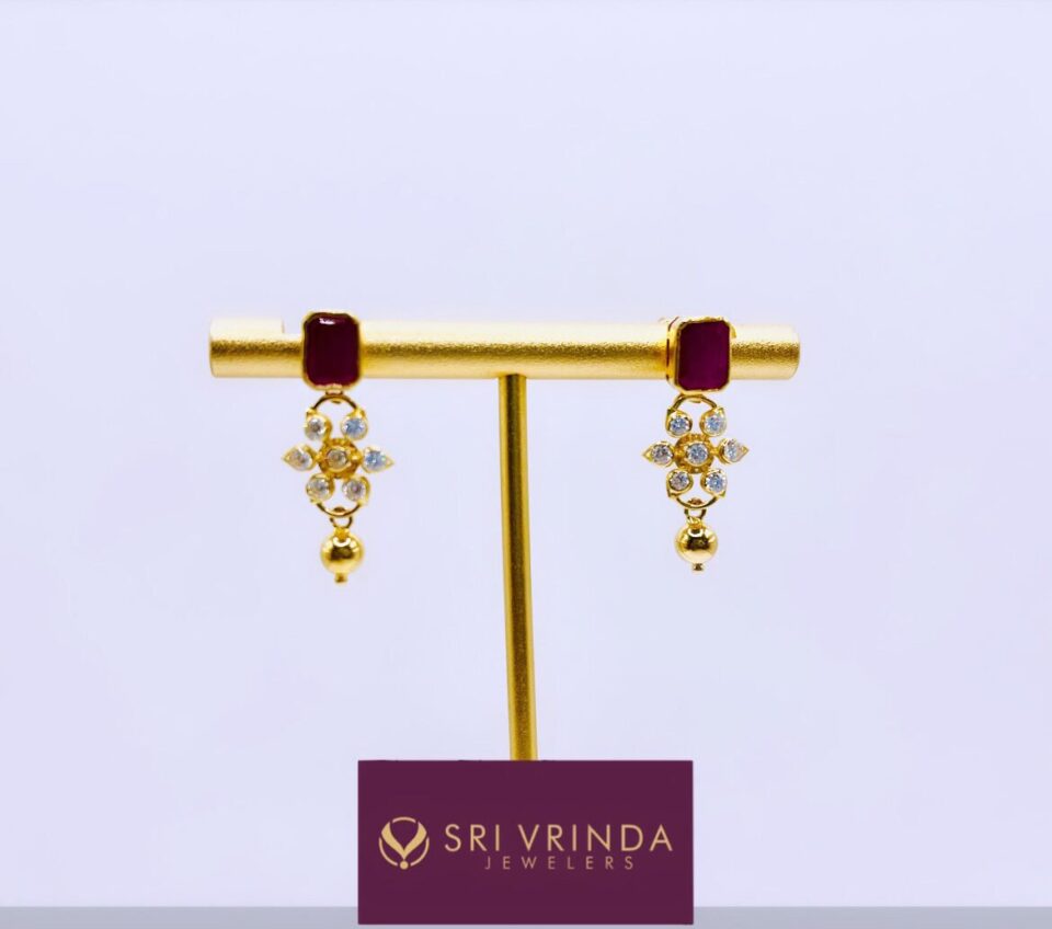 22k gold ruby emerald set (24.80 gm)
