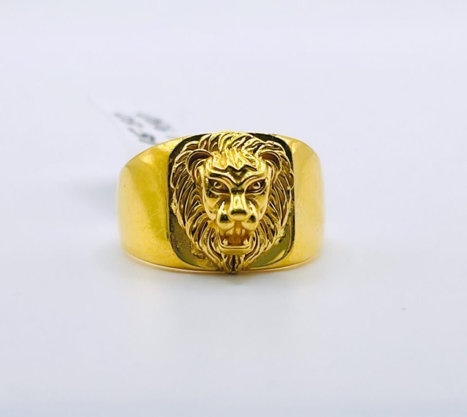 22kt gold men's ring (15.50 gm)