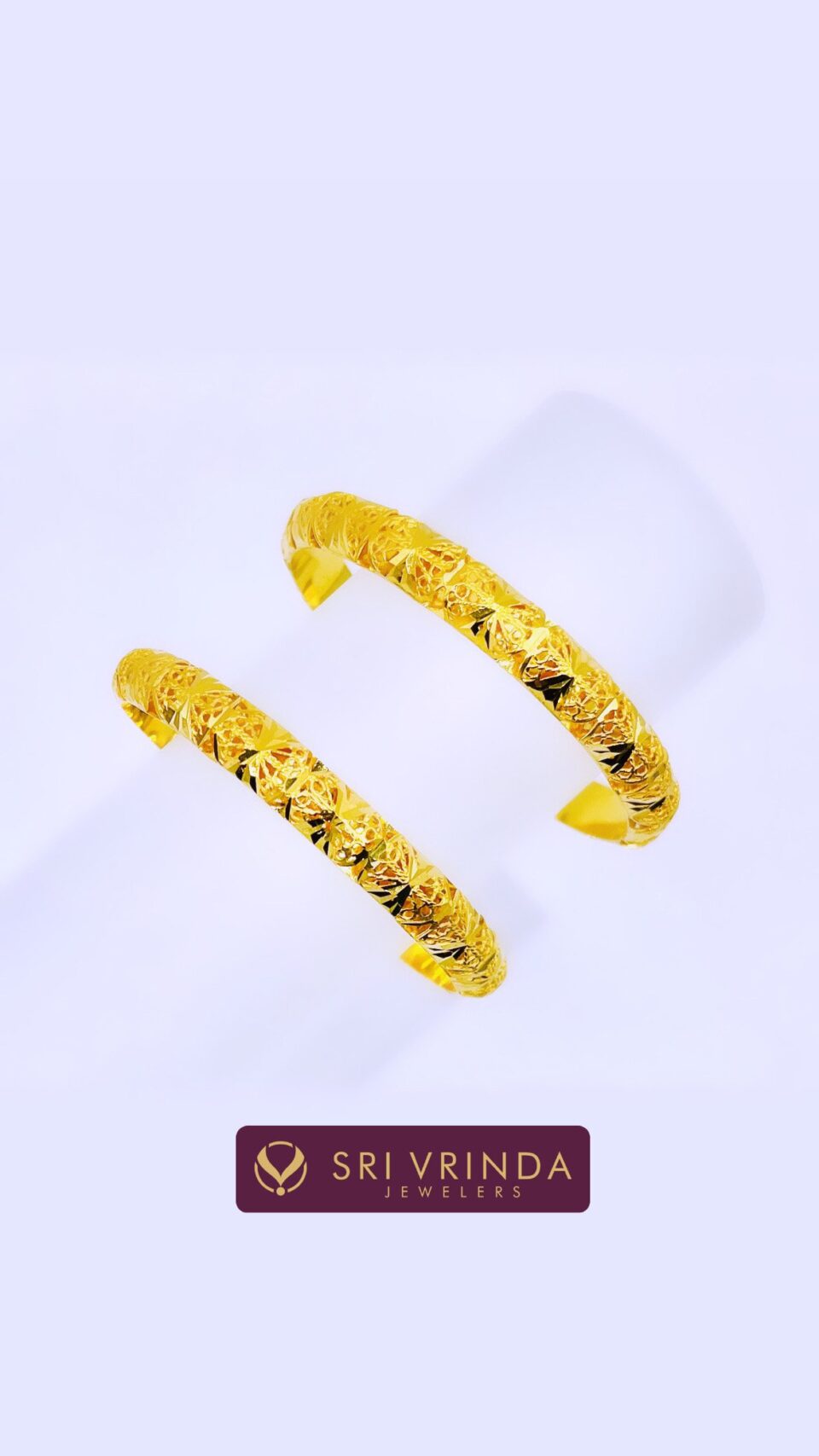 22kt gold bangles