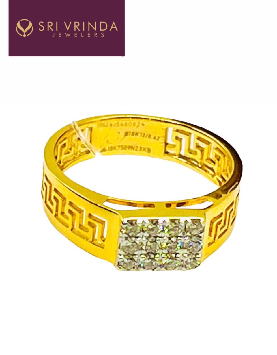 18k gold & diamond ring(0.30ct)