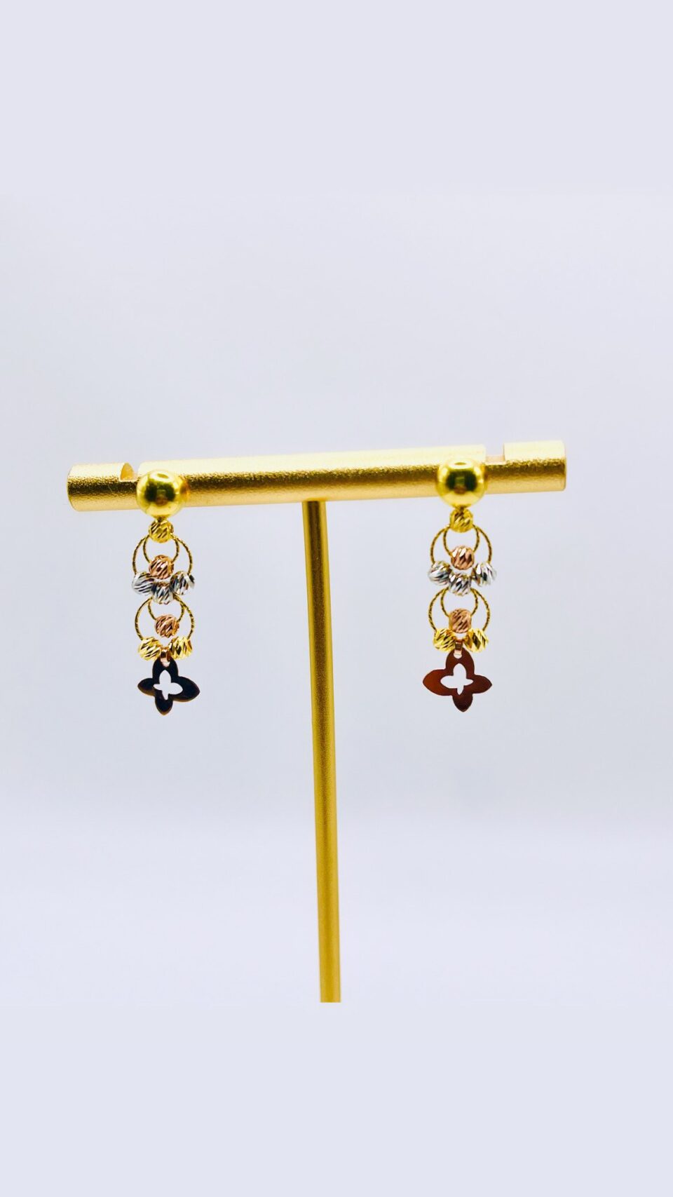 22k gold multi tone set (11.1 gm)