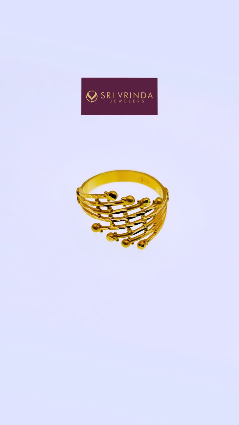 22kt gold ring(4.35 gm)