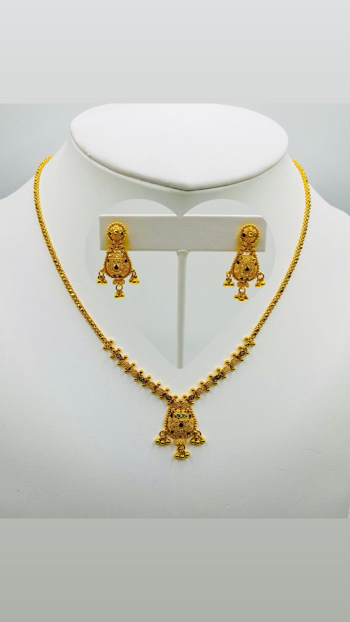 22kt yellow gold set