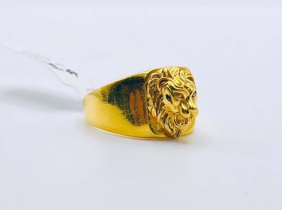 22kt gold men's ring (15.50 gm)