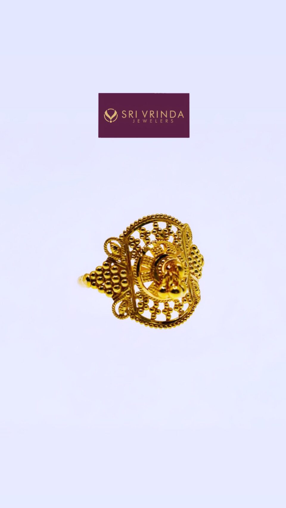 22kt gold ring