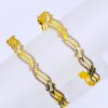 22kt Gold Two-Tone Bangles