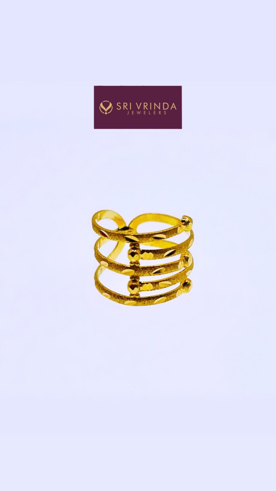 22kt gold ring