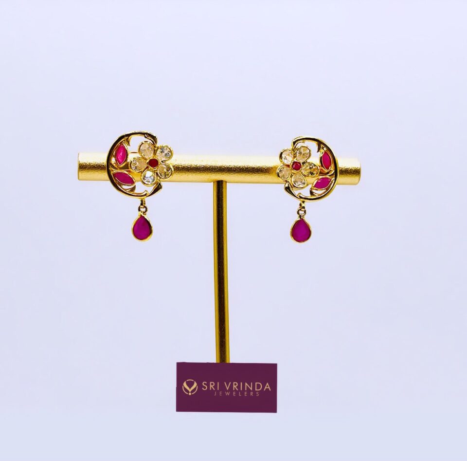 22k gold ruby set (15.50 gm)