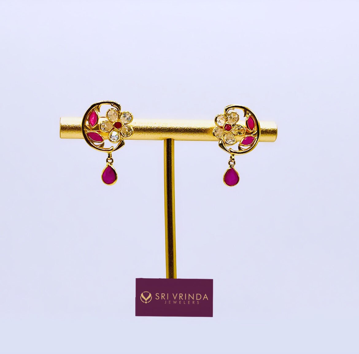 22k gold ruby set (15.50 gm)