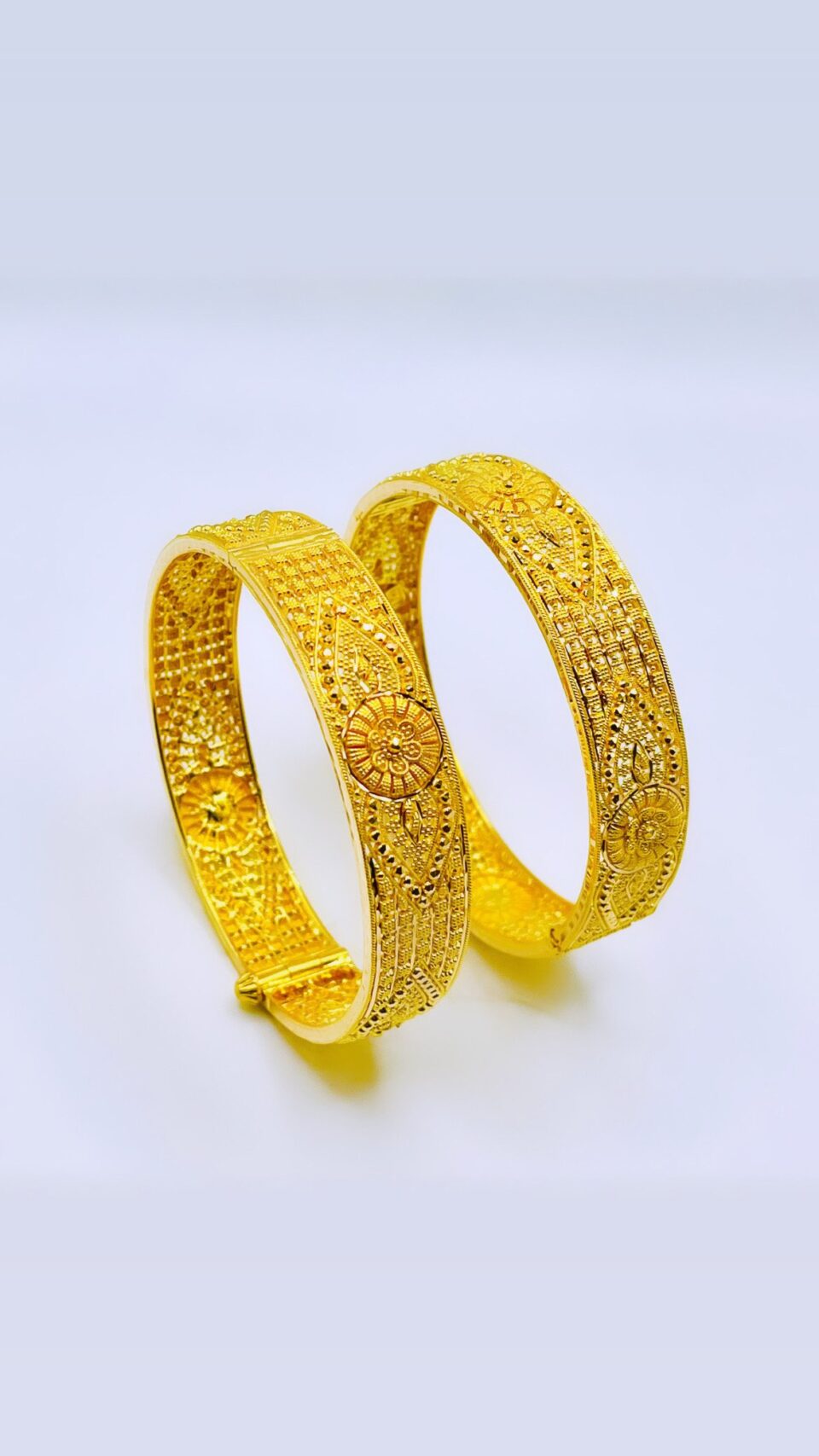 22kt gold bangles.
