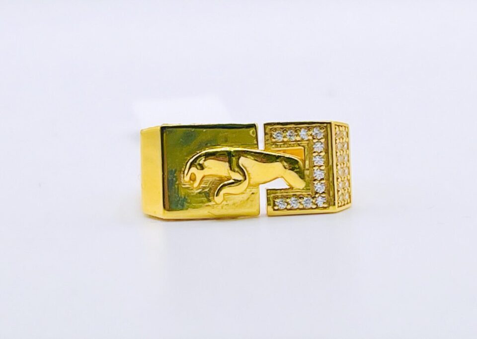 22kt gold men's ring (5.50 gm)