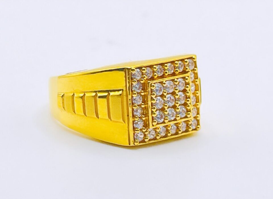 22kt gold men's ring (10.0 gm)