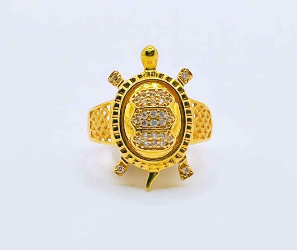 22kt gold men's ring (7.50 gm)