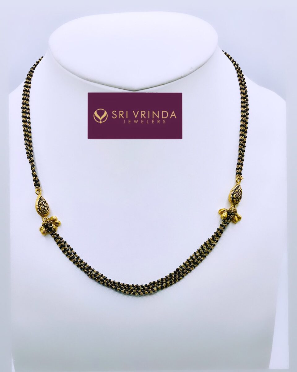 22kt gold mangalsutra necklace(12.30 gm)
