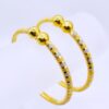 22kt Gold Two-Tone Bangles