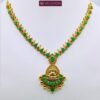 22kt Gold Emerald Set ( 37.70 gm)