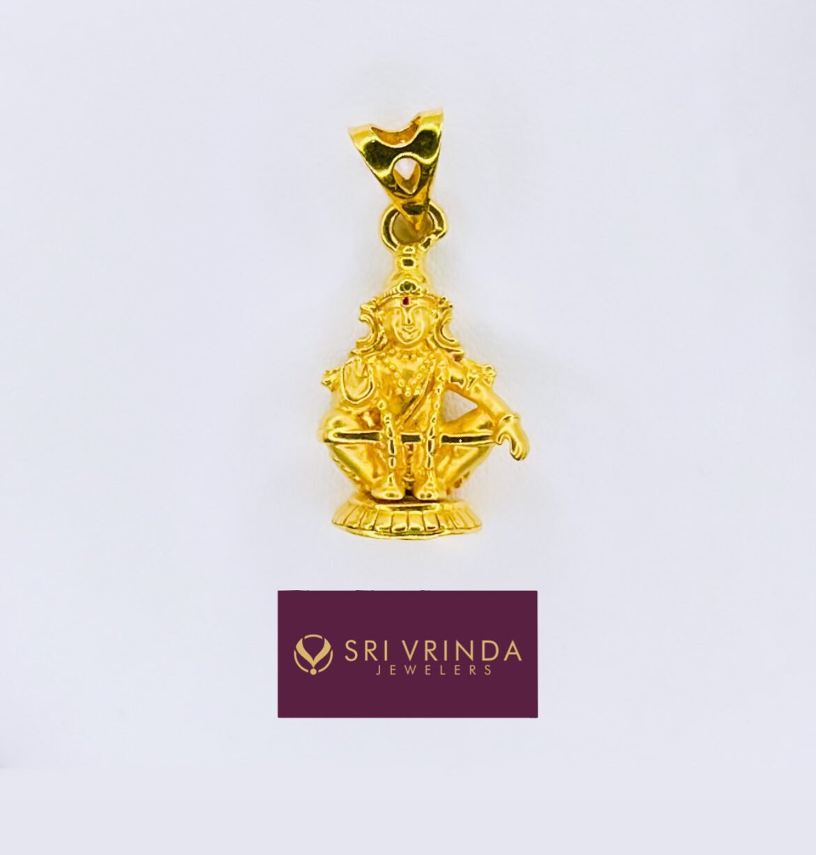 22kt gold pendant