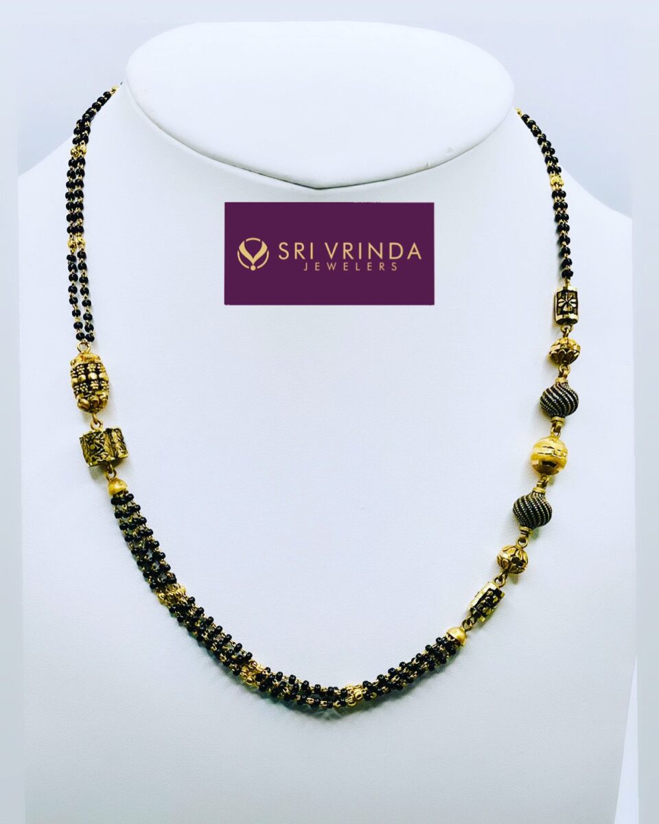 22kt gold mangalsutra necklace(18.30 gm)
