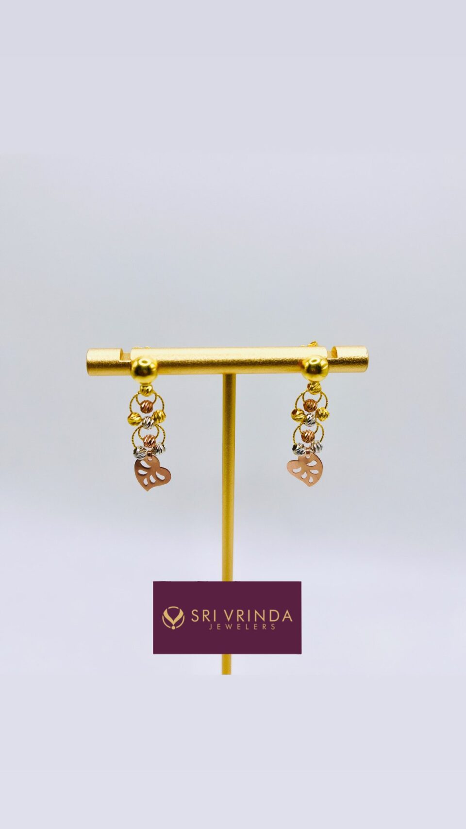 22k gold multi tone set (11.9 gm)