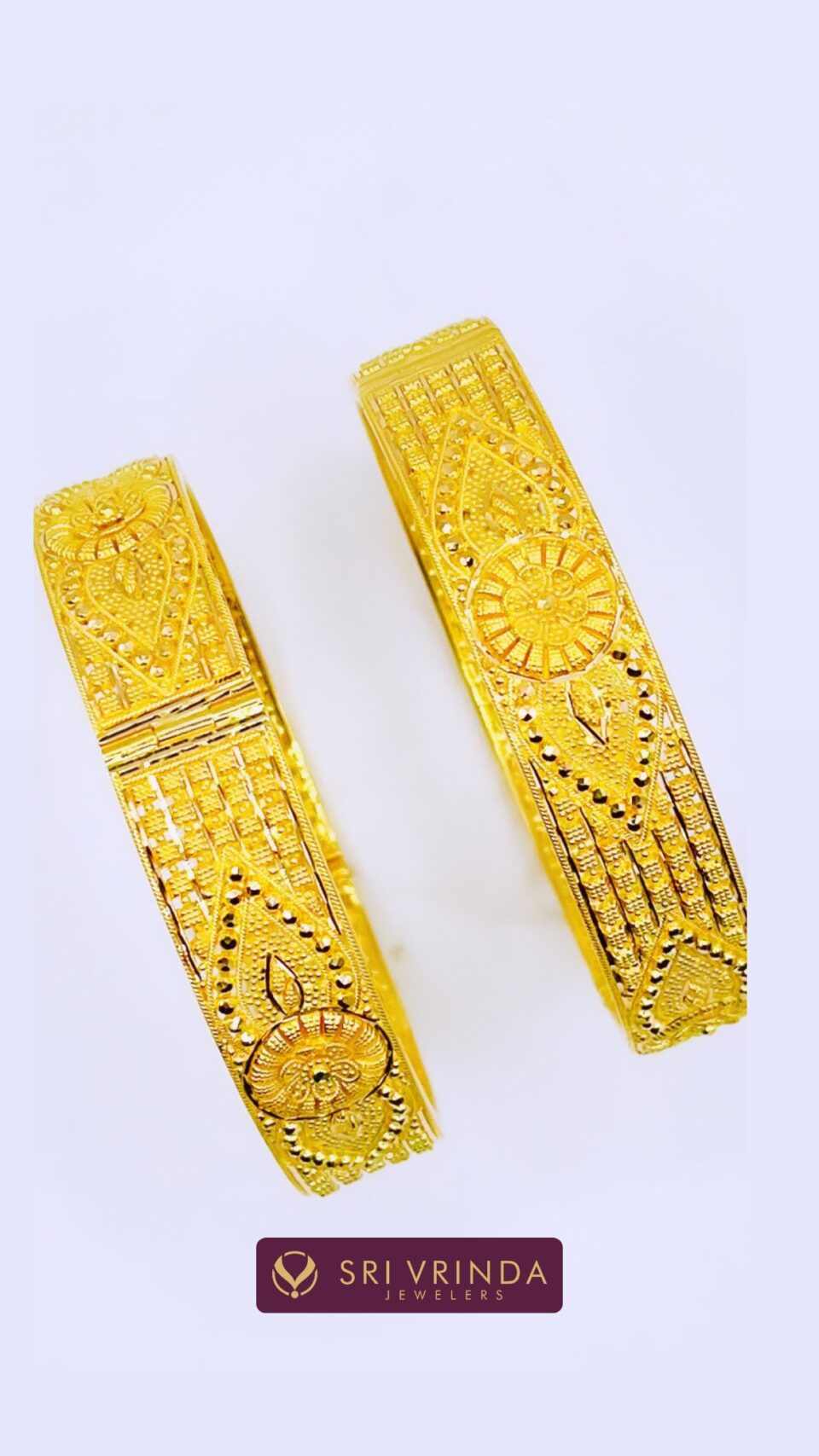 22kt gold bangles.