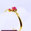 22kt Gold Bangle with Ruby