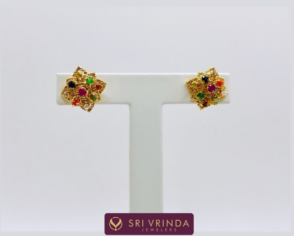 22k navrathan set (17.8 gm)