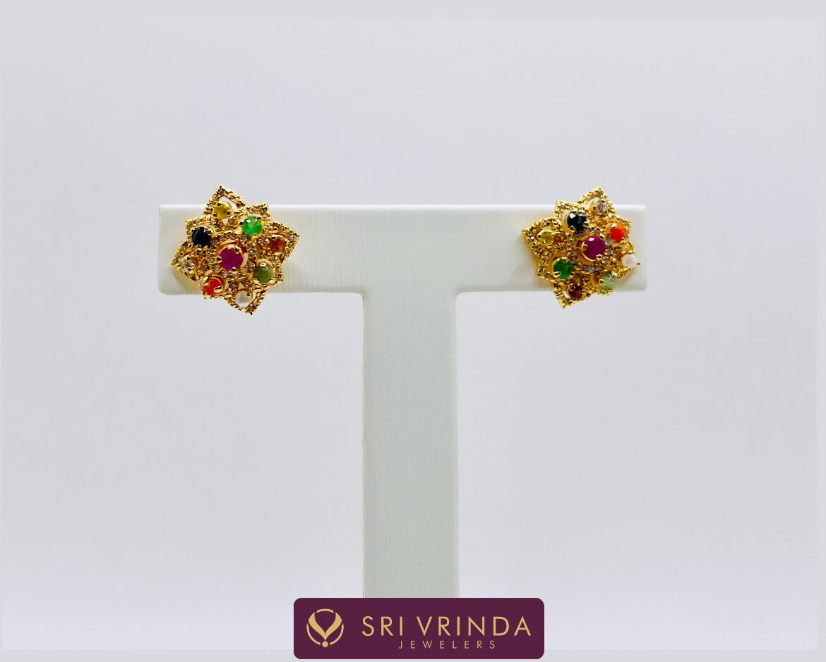 22k navrathan set (17.8 gm)