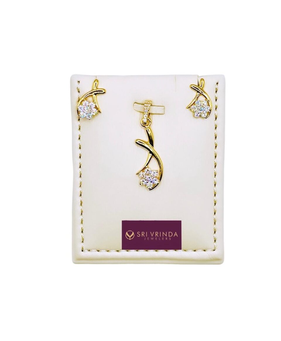 22k gold pendant set (5.20 gm)
