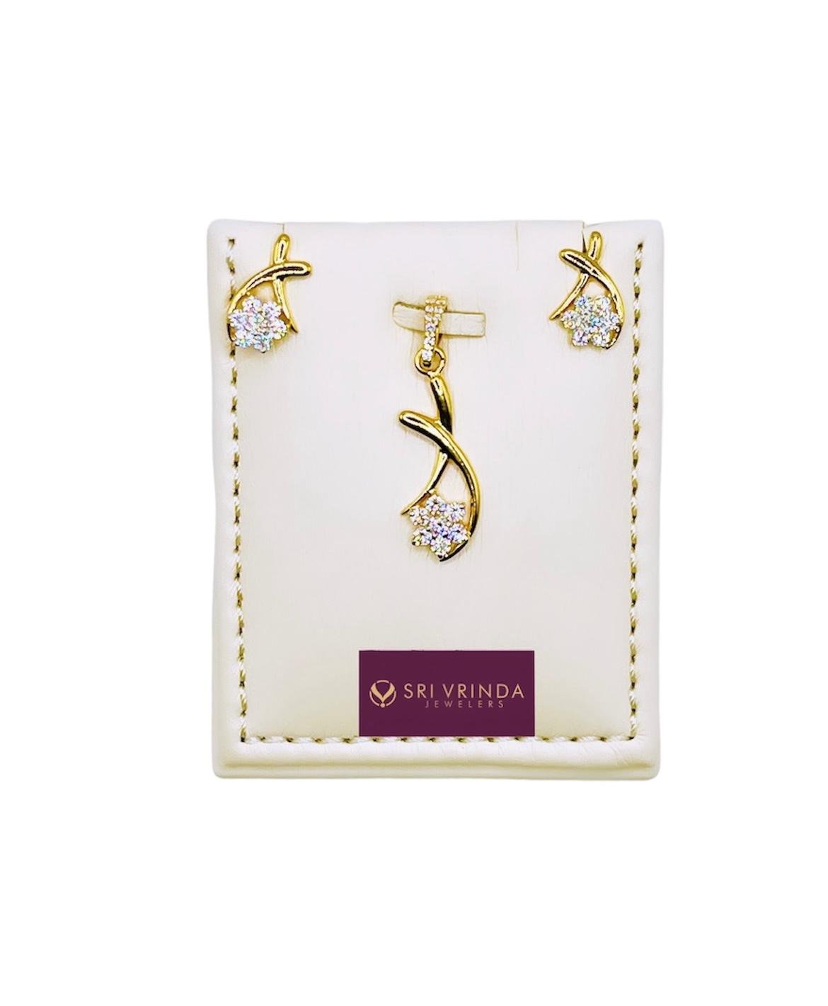22k gold pendant set (5.20 gm)