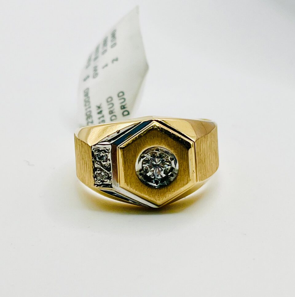 14k diamond ring(8.03 gm)