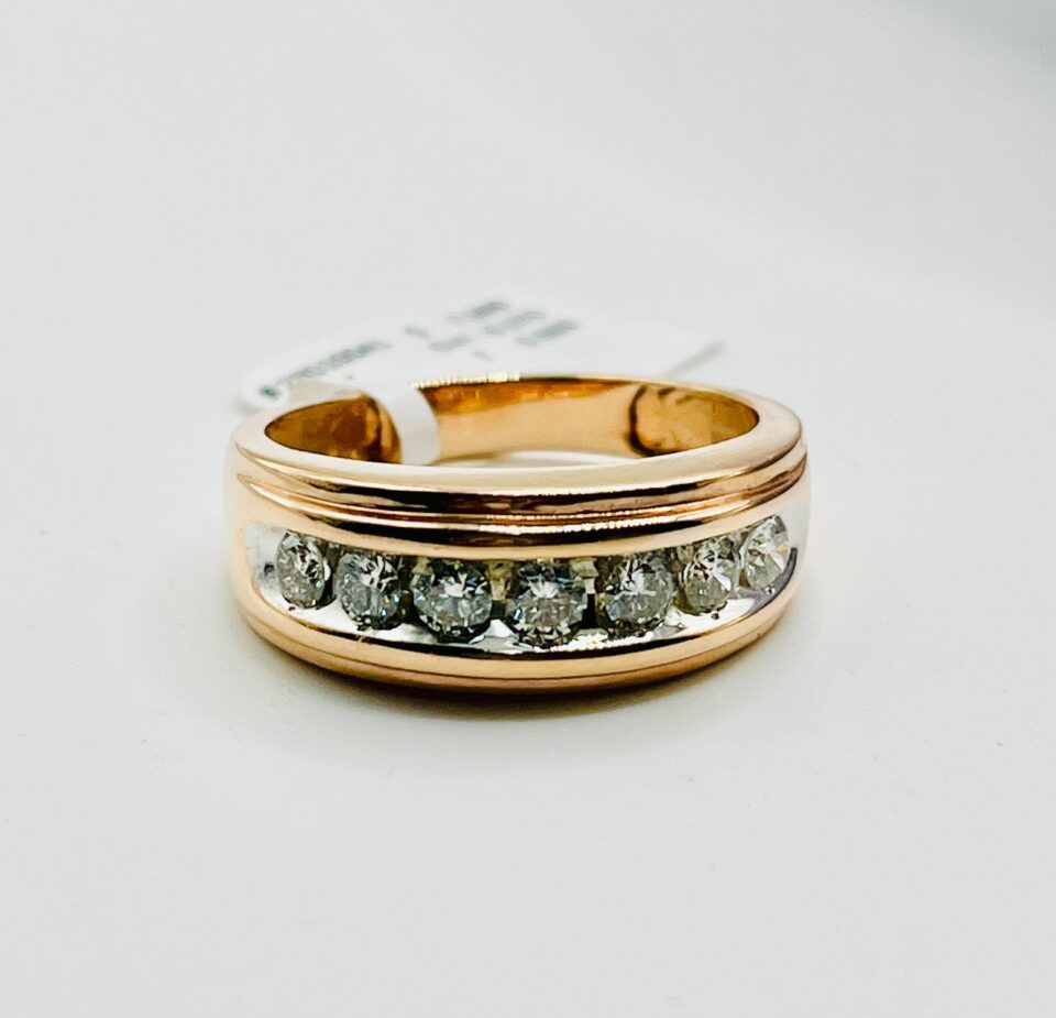 14k diamond ring(6.27 gm)