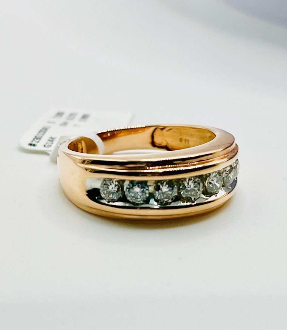 14k diamond ring(6.27 gm)