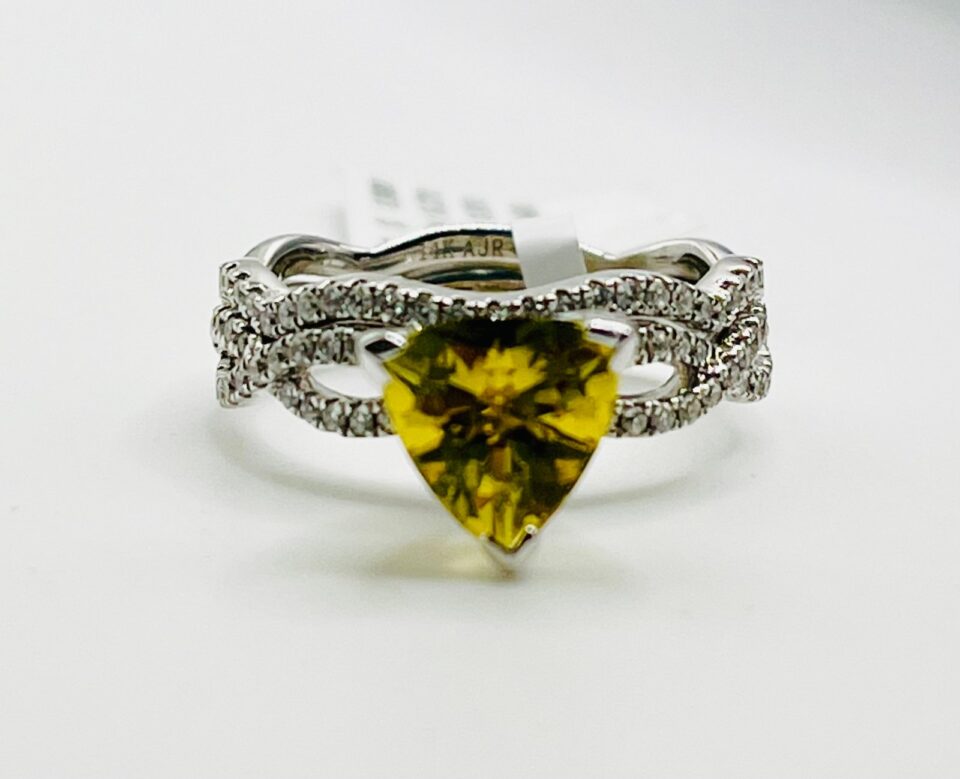 14k diamond ring