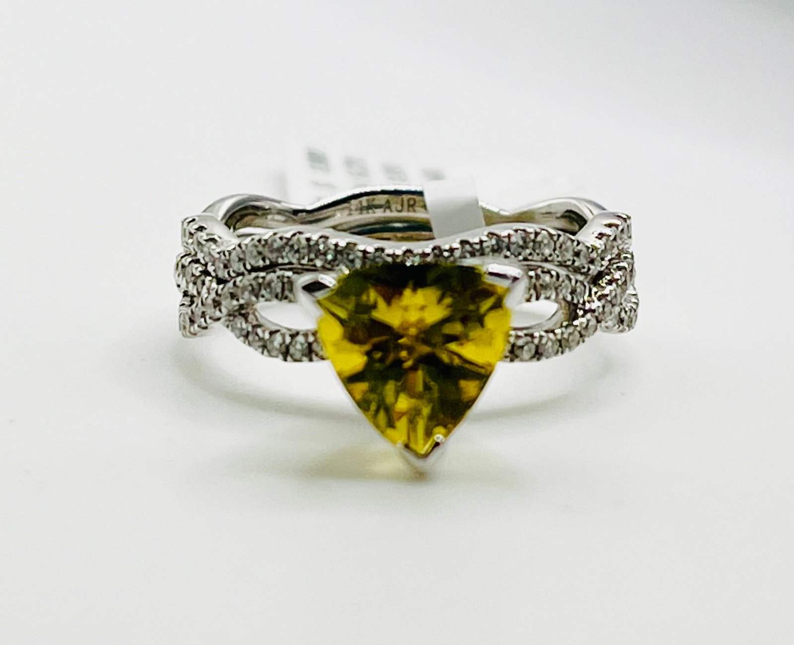 14k diamond ring