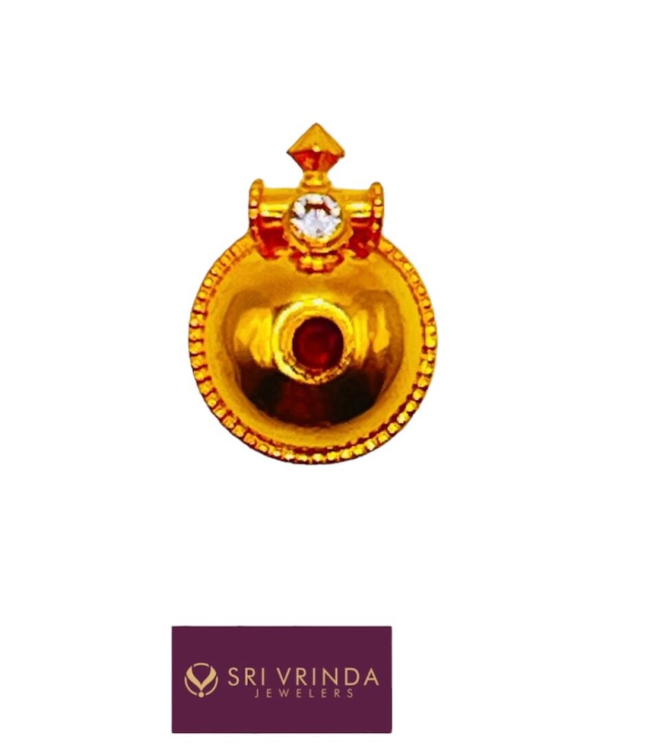 22kt gold traditional south indian mangalsutra
