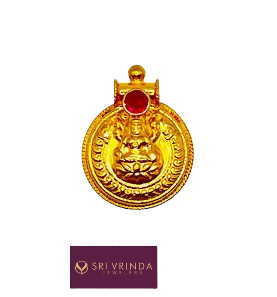 22kt gold traditional south indian mangalsutra(2.0 gm)