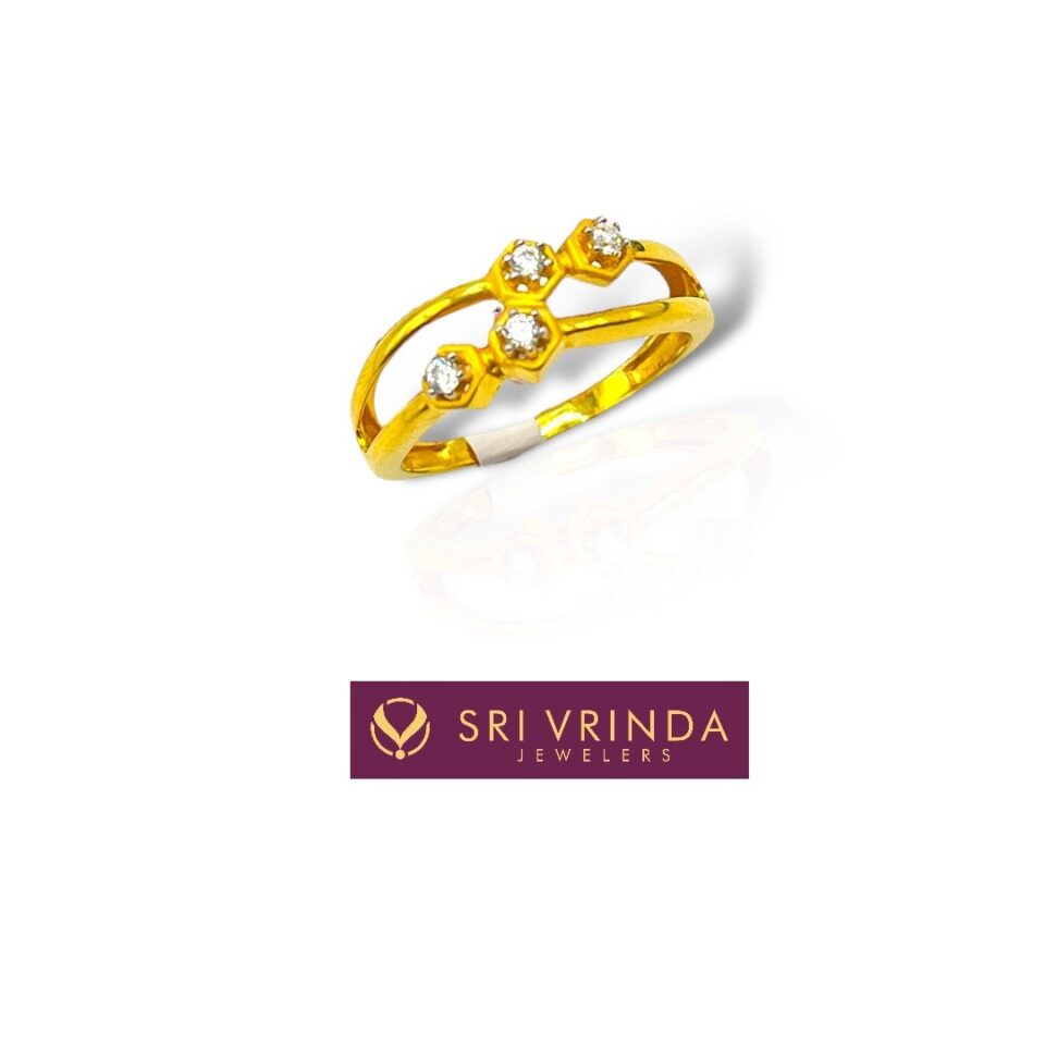 22k gold women's ring (2.70 gm)