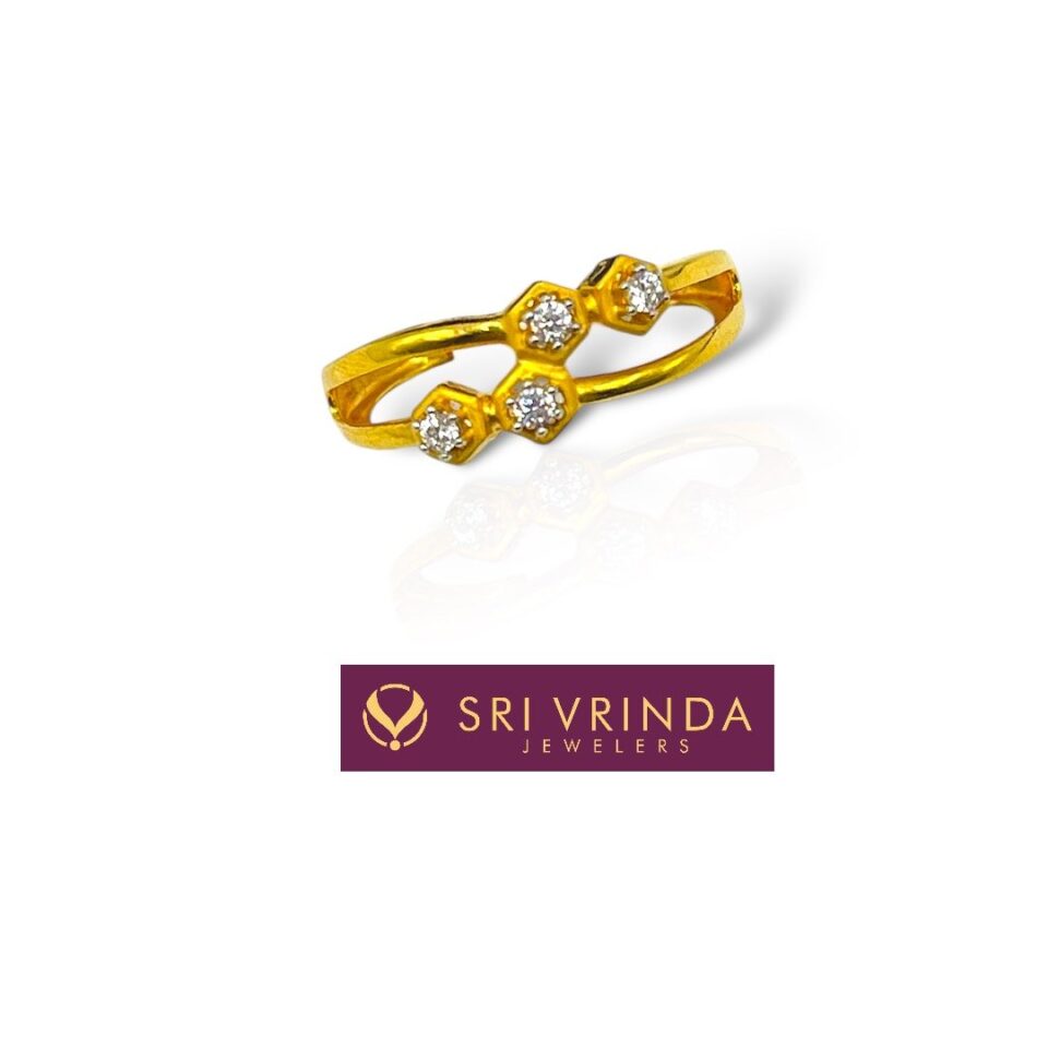 22k gold women's ring (2.70 gm)