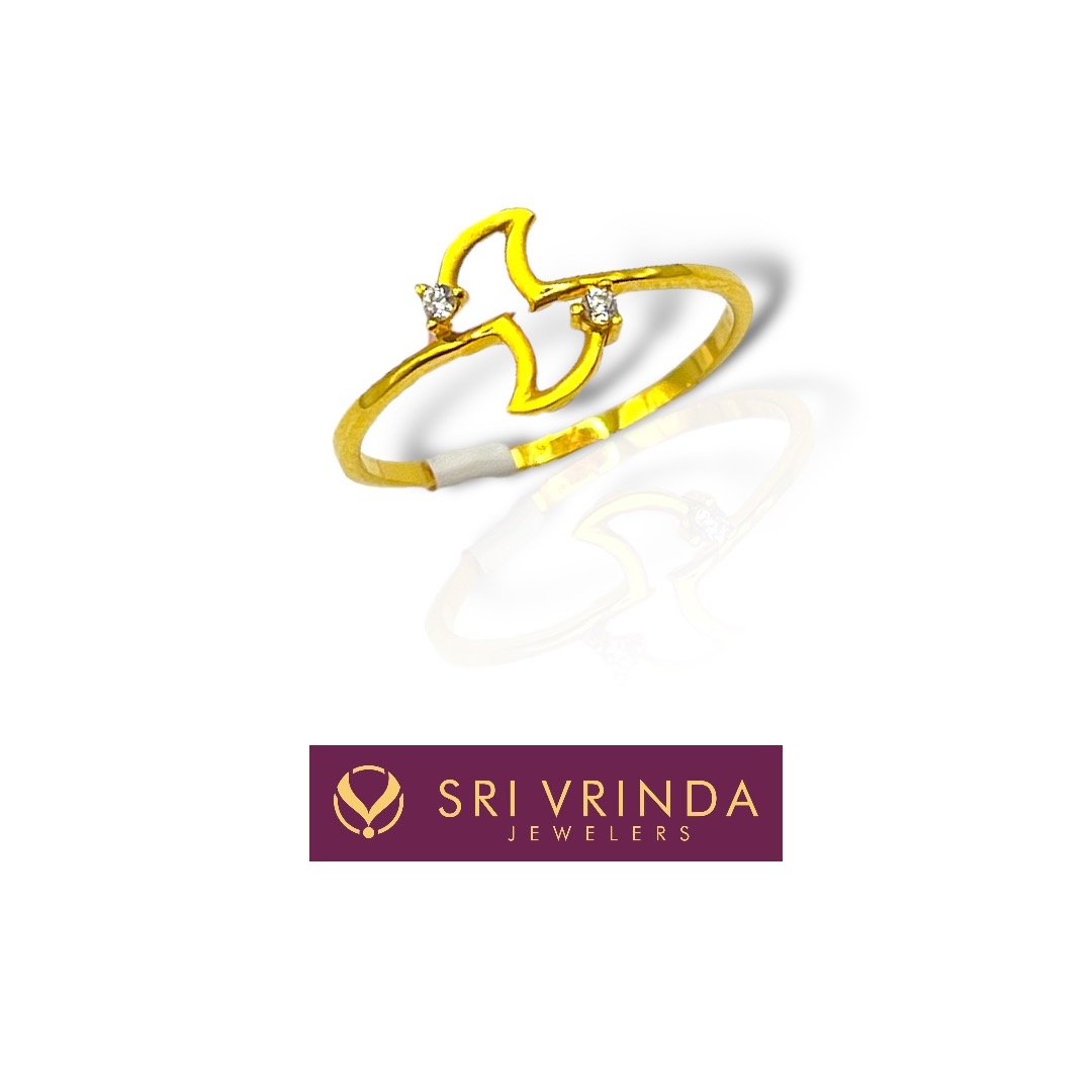 22k gold women’s ring (1.50 gm)