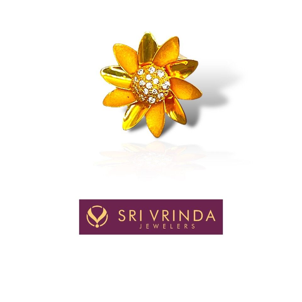 22k gold women's ring (5.35 gm)