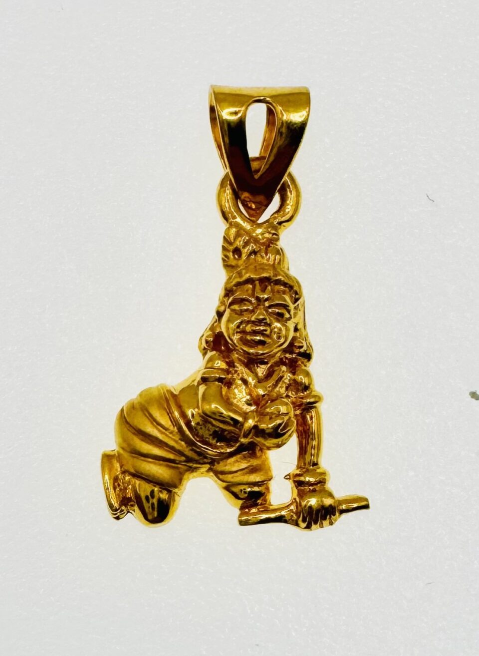 22kt gold bala krishna pendant(2.0 gm)