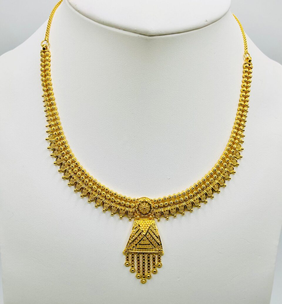 22k yellow set (34.1 gm)